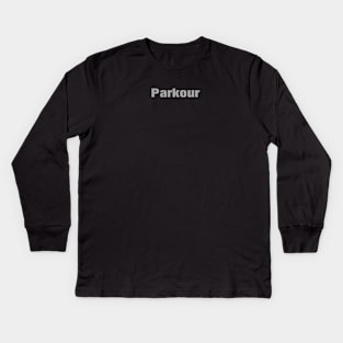 Parkour Kids Long Sleeve T-Shirt